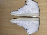 Nike Air Jordan 1 mid Herren Schuhe Gr. 45 White Weiß US 11 Köln - Rath-Heumar Vorschau