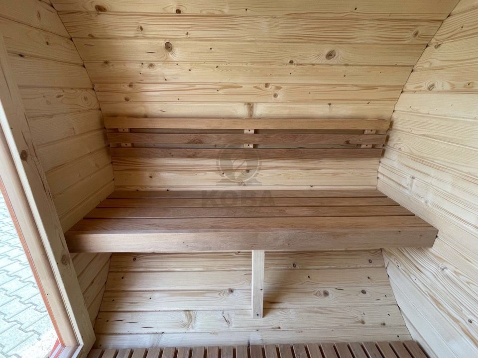 Mini Fass Sauna | Gartensauna | 180cm | Außensauna in Spraitbach