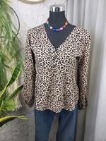 C&A Hemd Damen Bluse Viskose Leo Print 36_38 Sommer Frühling Dortmund - Scharnhorst Vorschau