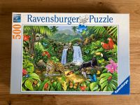 Ravensburger Puzzle 500 Dschungel Leopard Panther Papagei Rheinland-Pfalz - Schweich Vorschau