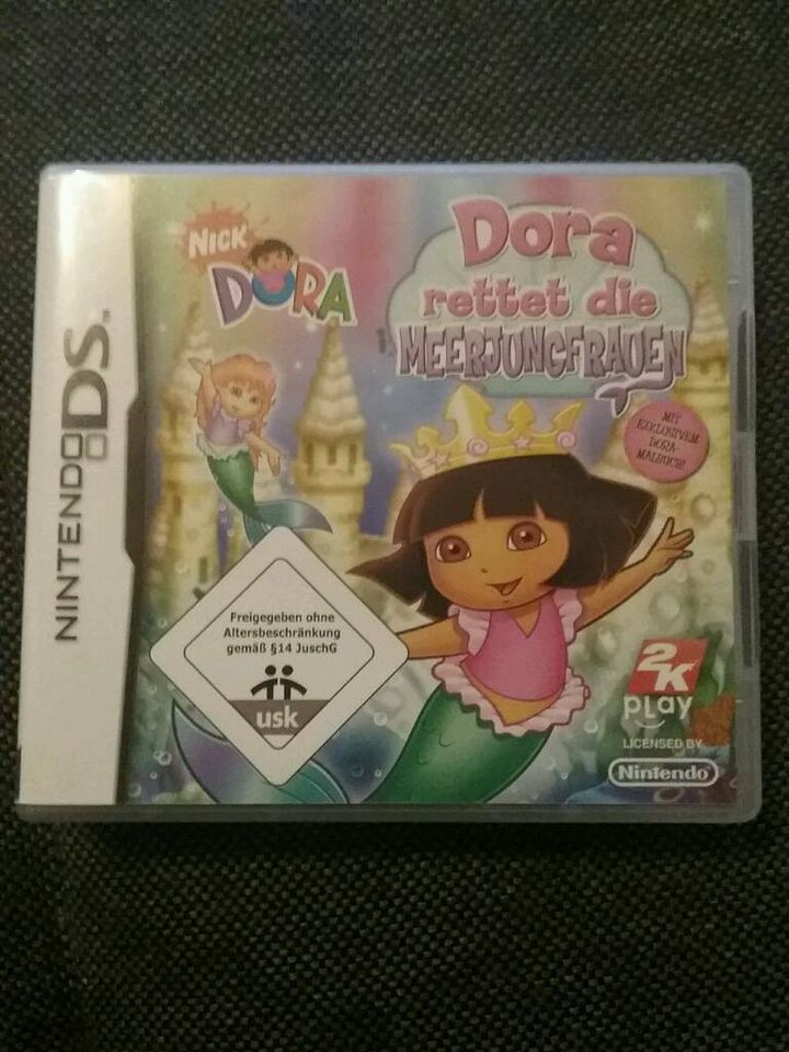 Nintendo DS Spiel Dora rettet die Meerjungfrauen in Bissingen