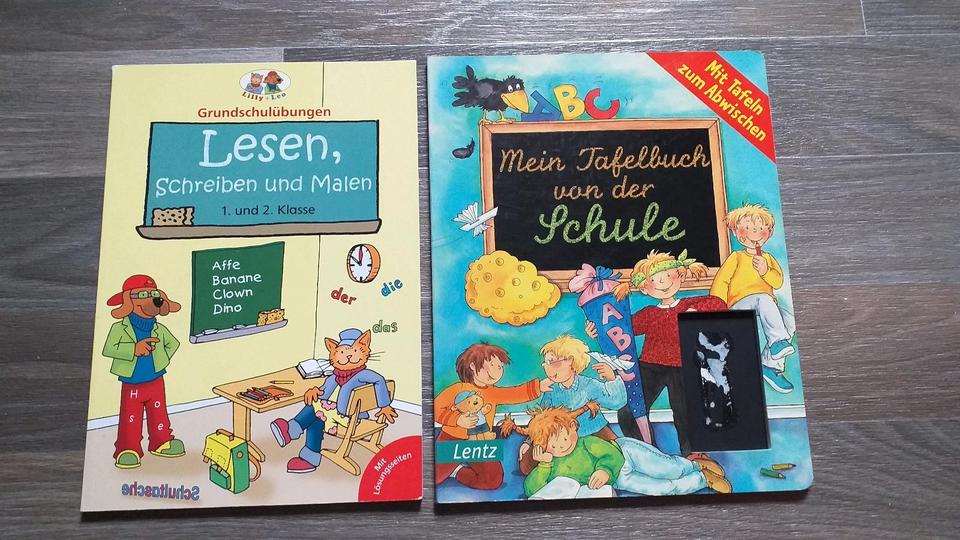 Grundschulübungen: Lesen, Schreiben und Malen/ Tafelbuch Schule in Klipphausen