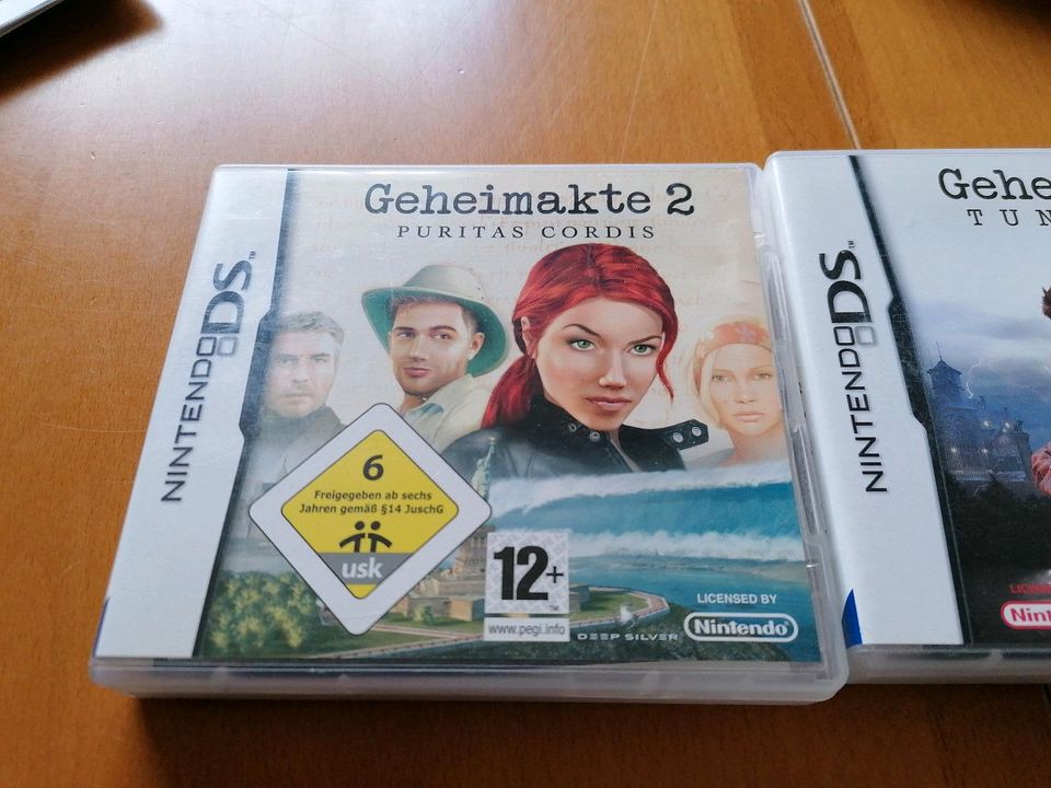 3 Spiele für Nintendo DS zus. 17,-Euro in Eschershausen