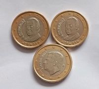 3x 1€ Umlaufmünze - Spanien Bayern - Augsburg Vorschau