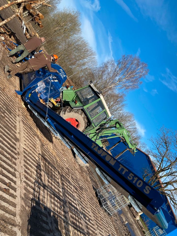 Lohnspalten - Brennholz spalten - Holzspalten vor Ort in Eschede