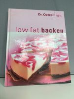 Kochbuch, Backbuch, Dr. Oetker, low fat backen Bayern - Röttenbach (bei Erlangen) Vorschau