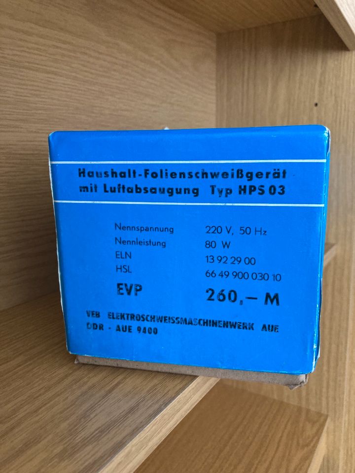 AKA Folienschweißgerät DDR in Wachau
