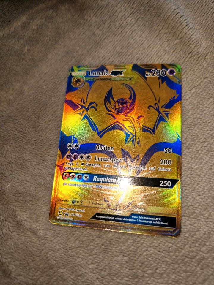 Lunala GX Gold in Köln