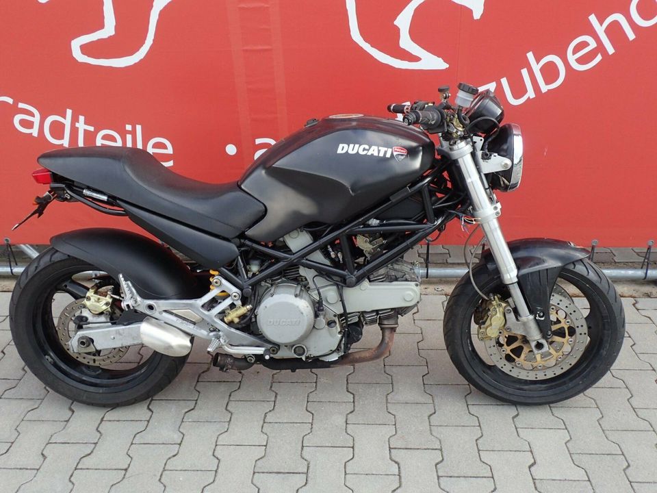 Ducati Monster 620 M4 Rahmen Gabel Sitzbank Tacho Tank Motor in Mantel