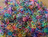 Twist loops von crelando latexfrei, Loom Armband, Gummibänder Rheinland-Pfalz - Reinsfeld Vorschau