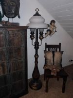 Stehlampe Massivholz Antik Style Hessen - Gorxheimertal Vorschau
