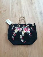 Tasche Handtasche schwarz gold Blumen Orsay Damen neu Bayern - Oberbergkirchen Vorschau