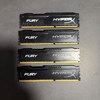 DDR3 RAM 32GB Arbeitsspeicher, Hyper Fury (4x 8GB) Bayern - Erlangen Vorschau