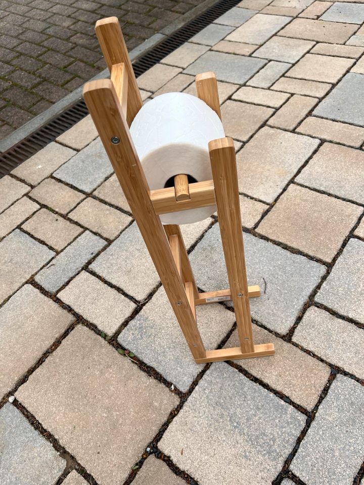 Toilettenpapierhalter Holz Ikea Ragrund in Nidderau