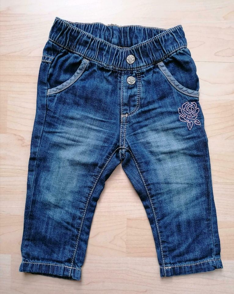 ❤️ süße Baby Mädchen Jeans Hose Gr. 68 ❤️ in Bad Salzungen