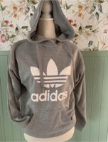 Pullover Hoodie Adidas Kapuzenpulli Grau Gr. S neuwertig Sachsen - Taucha Vorschau