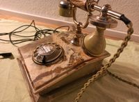 Vintage Marmor Telefon mit wählscheibe Nordrhein-Westfalen - Gütersloh Vorschau