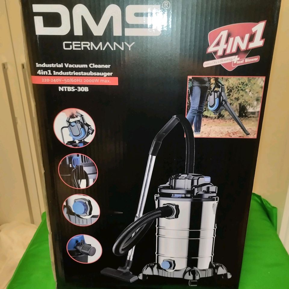 Neuer DMS 4in1 Nass-Trocken Industrie Sauger in Neuwied