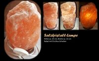 Salzkristall ROCK -Lampe, ca. 3,8 kg, auf Holzsockel Bayern - Ampfing Vorschau