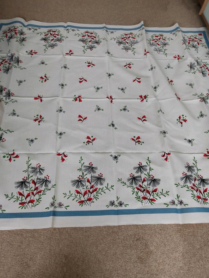 Tischdecke Vintage von  indanthren Gr 130/160 Cotton Neu in Bergkamen