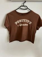 Crop Top braun Sommer Hessen - Groß-Gerau Vorschau