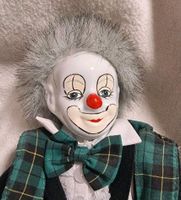 Clown Puppe Porzellan Kopf / Hand Nordrhein-Westfalen - Meerbusch Vorschau