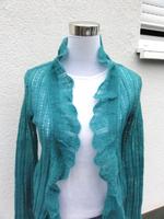 Damen StrickJacke Cardigan Weste Gr.36/38 türkis grün blau wieNeu Rheinland-Pfalz - Trier Vorschau