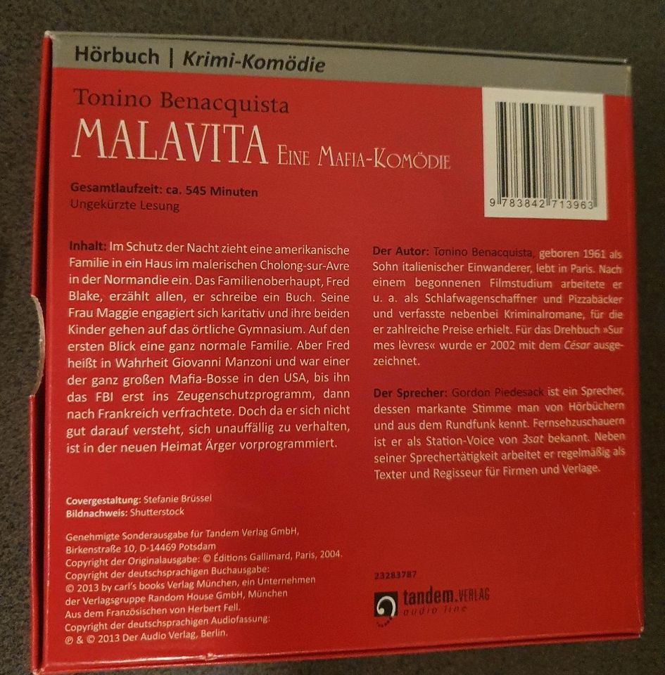 Malavita Hör CD in Berlin