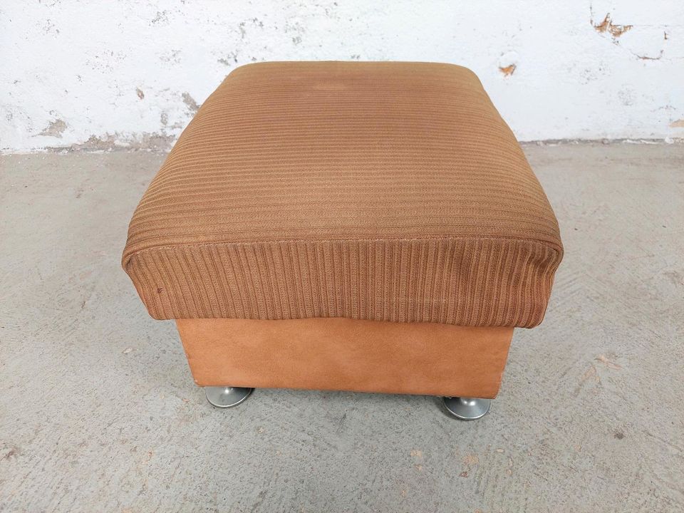 Vintage Hocker Sitzhocker Polster 60er 70er DDR Retro in Leipzig