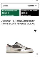 Nike Jordan 1 Retro Low Travis Scott Reverse Mokka US q3 EU 47,5 Hessen - Bad Nauheim Vorschau