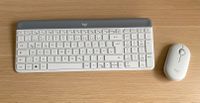 Logitech MK470 Slim Combo Tastatur-Maus-Set in weiß mit Nano-USB Schleswig-Holstein - Ahrensburg Vorschau