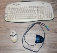 Logitech Tastatur Maus kabellos weiss PS2 Sachsen - Dippoldiswalde Vorschau