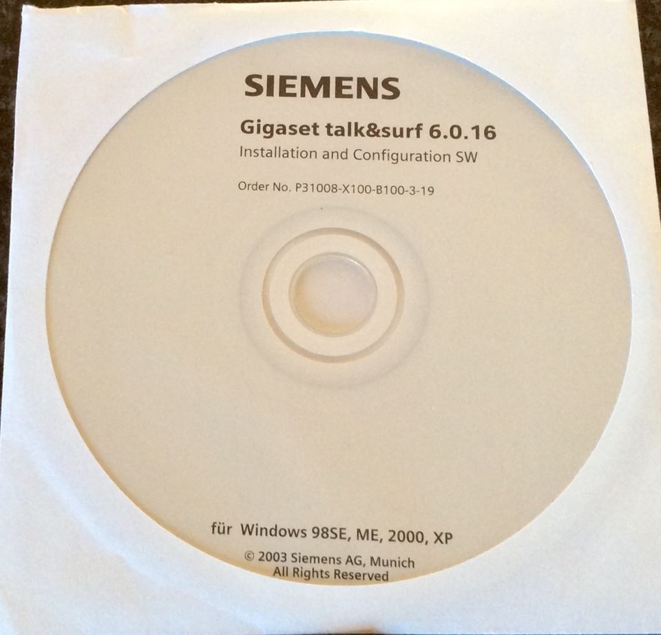schnurloses Telefonsystem Gigaset isdn 4175, Siemens in Bönen