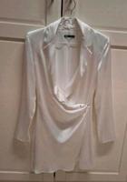 Blazerkleid Zara weiss Satin XS Friedrichshain-Kreuzberg - Kreuzberg Vorschau