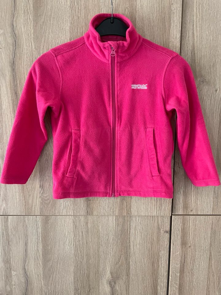 Fleecejacke Gr. 116 pink in Mühldorf a.Inn