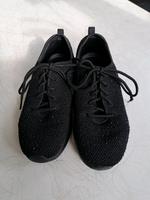 Skechers Sneaker schwarz mit Glitzer Gr.39 Baden-Württemberg - Heilbronn Vorschau