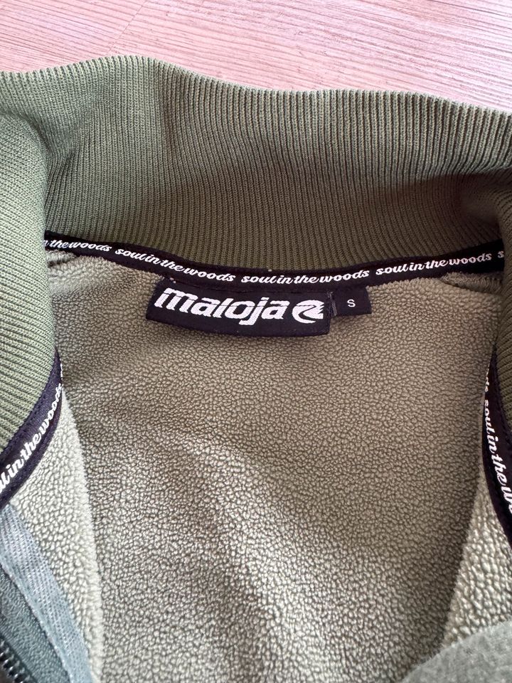 Maloja Fleece Jacke Grün Gr S wie neu in Haimhausen