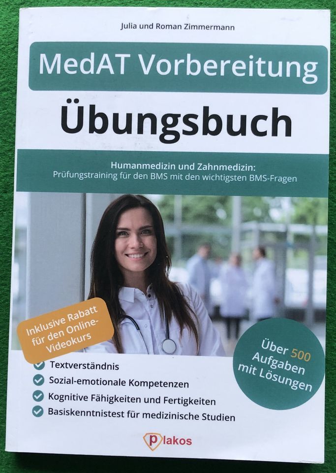 MedAT Vorbereitung, Übungsbuch, Medizinaufnahmetest Österreich in Himmelpforten