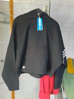 Adidas Kapuzenpullover für Damen Adicolor Neuclassics Schwarz. Bayern - Zusmarshausen Vorschau