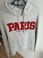 Hoodie Paris Grau rot Kapuzenpulli Kapuzenpullover warm M 38 Baden-Württemberg - Ammerbuch Vorschau