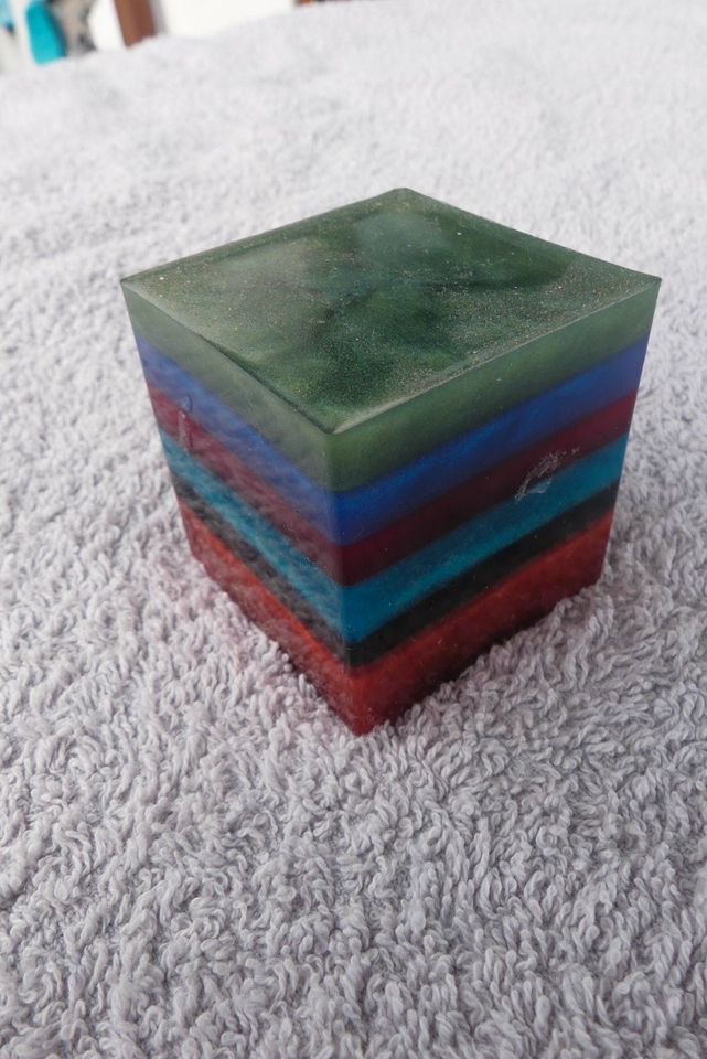 Epoxidharzwürfel zum Basteln Halbzeug 5x5x5cm in Marktoberdorf