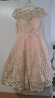 Kleid rosa/coral Chi Chi London Gr.36/38 Hessen - Ortenberg Vorschau