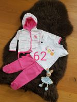 C&A Gr 62 Set 3er Jacke Hose Leggings T-Shirt Cherry Kirsche Mädc Bayern - Frammersbach Vorschau