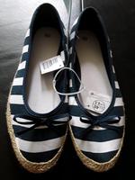 Damen Sommer Schuhe gr.40 neu dunkel blau / weiß Köln - Nippes Vorschau