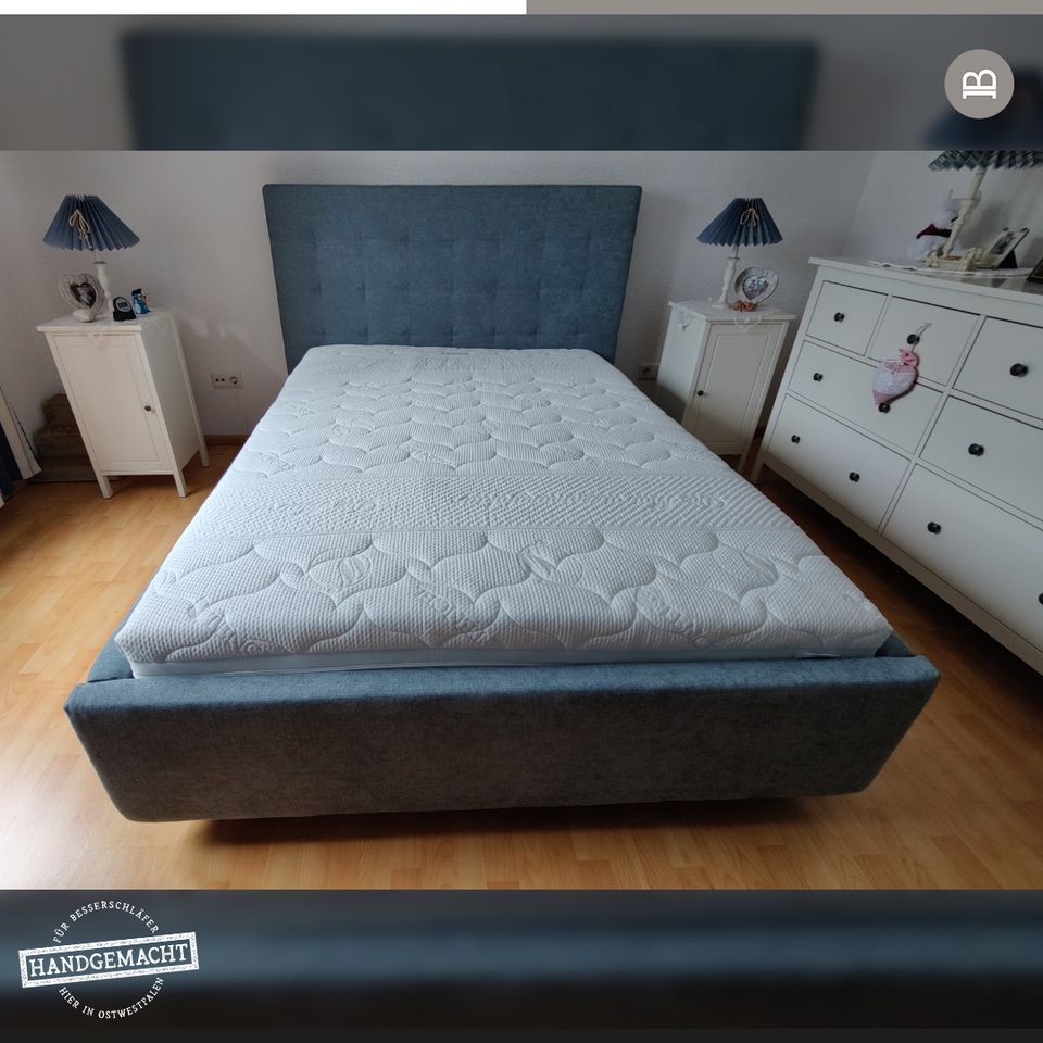 Polsterbett Bett Bettgestell Komfortbett Designerbett ab in Löhne