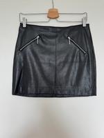 H&M Divided Damen Lederimitat Mini Rock S 36 schwarz Leipzig - Altlindenau Vorschau