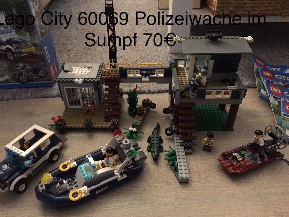 Lego City 60069 Polizeiwache im Sumpf OVP vollständig in Buchholz in der Nordheide