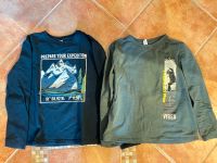 2 langarm T-Shirts, innen gefüttert, Gr 146 blau grün Kreis Pinneberg - Wedel Vorschau