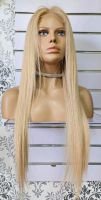 Echthaar lace front wig Perücke 70cm  blond Stuttgart - Möhringen Vorschau