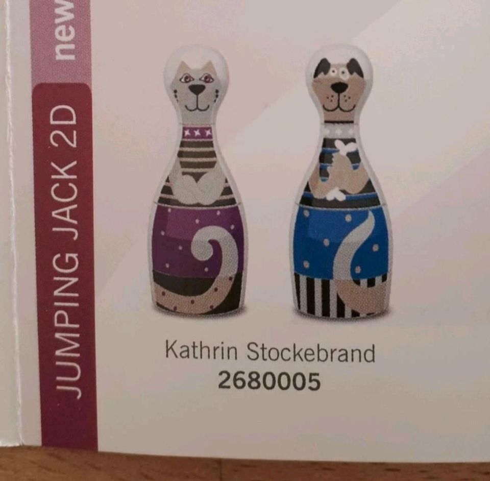 Jumping Jack 2D Magnet Set Deko Kathrin Stockebrand in Niederkassel